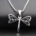 Sterling Dragonfly Necklace