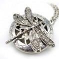 Essential Oil Dragonfly Diffuser Necklace